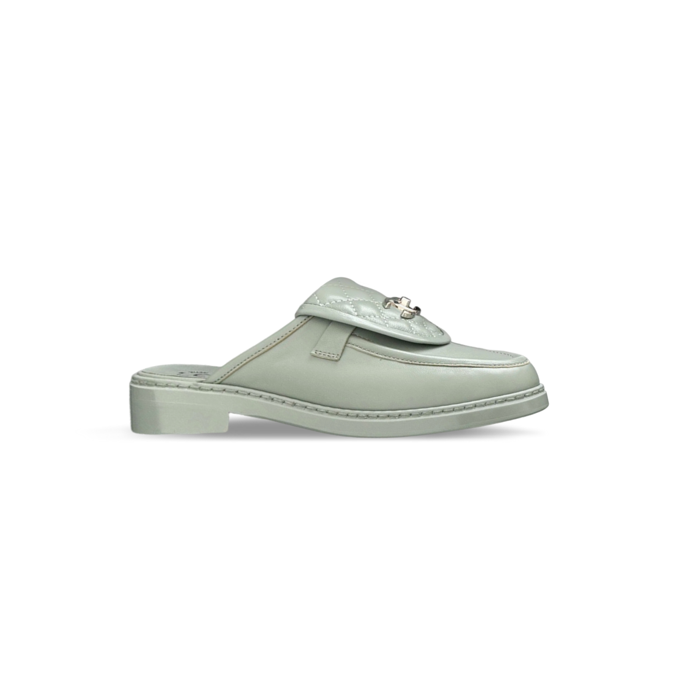 CHANEL QUILTED CC MULES G46120